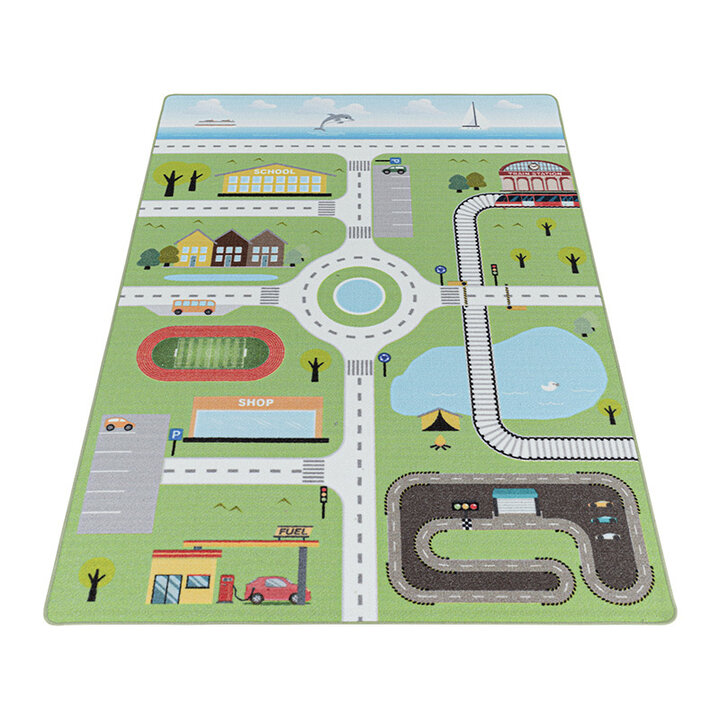Spielteppich - Pleun Autobahn Grün - 2