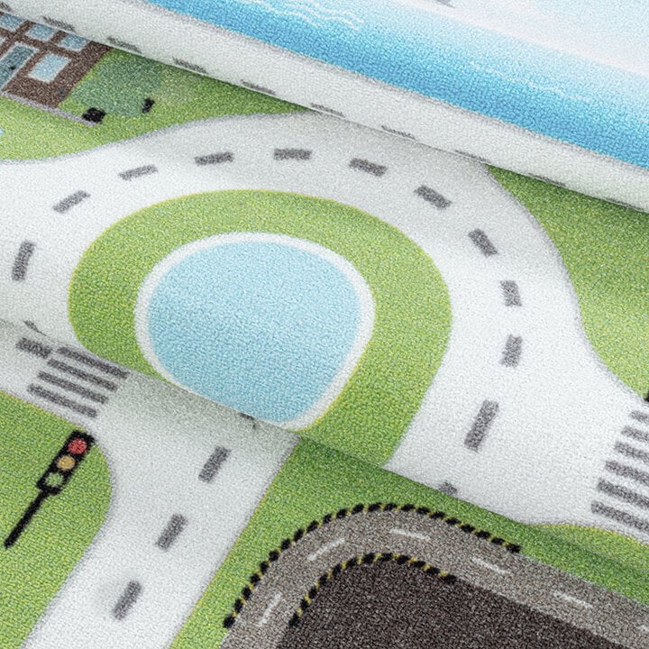Spielteppich - Pleun Autobahn Grün - 5