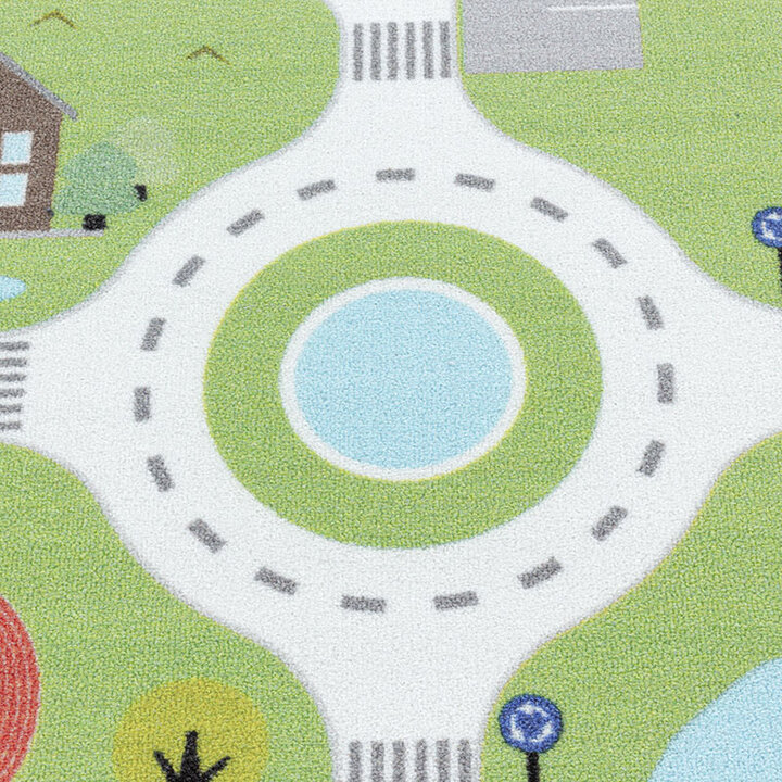 Spielteppich - Pleun Autobahn Grün - 6