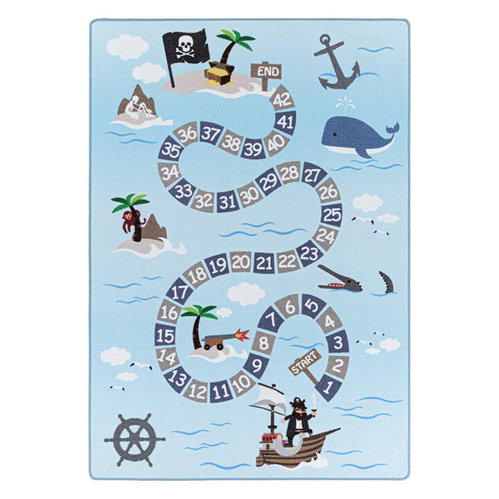 Spielmatte - Pleun Piratenfahrt Blau - 1