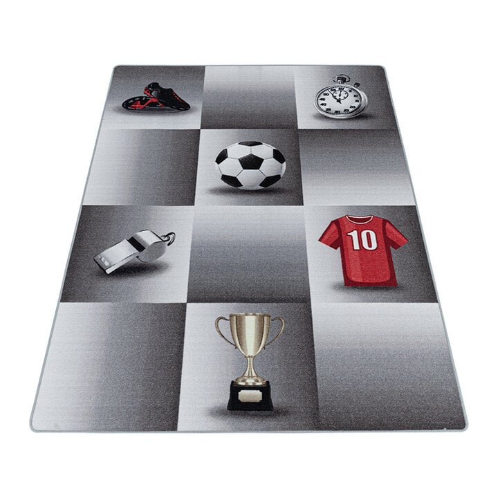 Fußballteppich - Pleun Champion Grau - 2