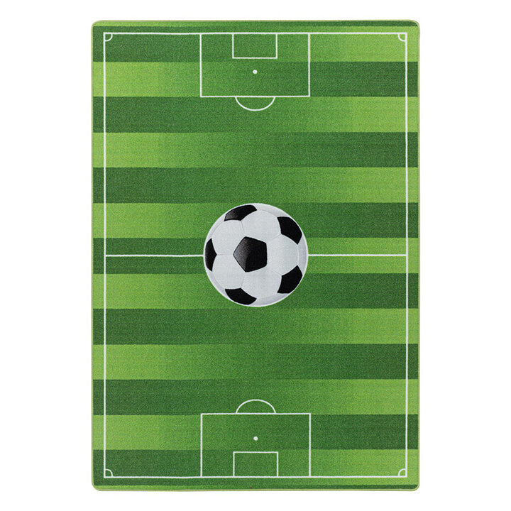Fußballteppich - Pleun Fußballfeld Grün - 1