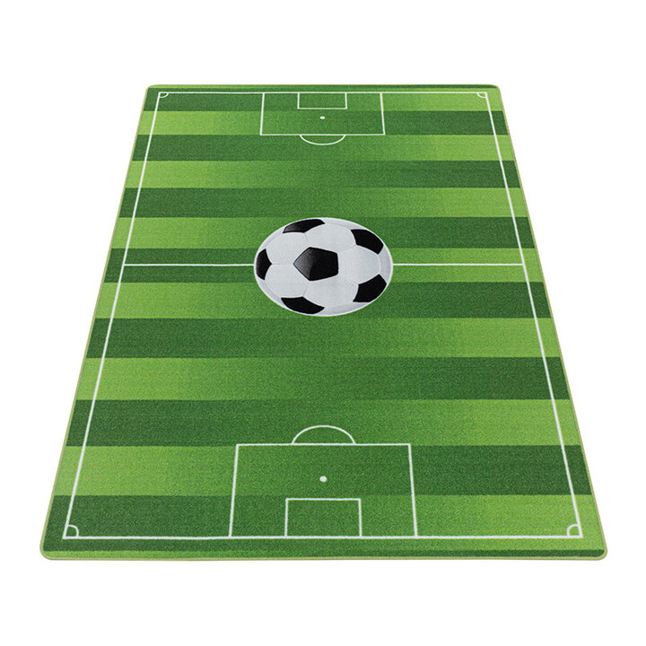 Fußballteppich - Pleun Fußballfeld Grün - 2