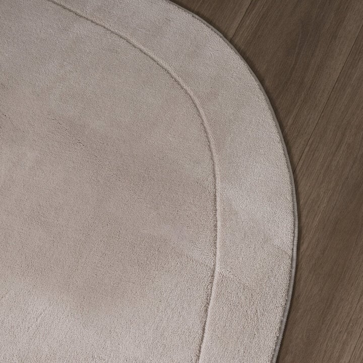 Teppich Organisch - Halo Pebble Grau - 4