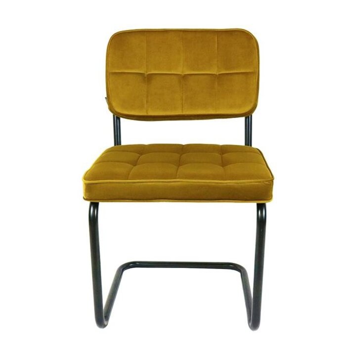 Samtstuhl - Ivy Gold/Ocker - 2