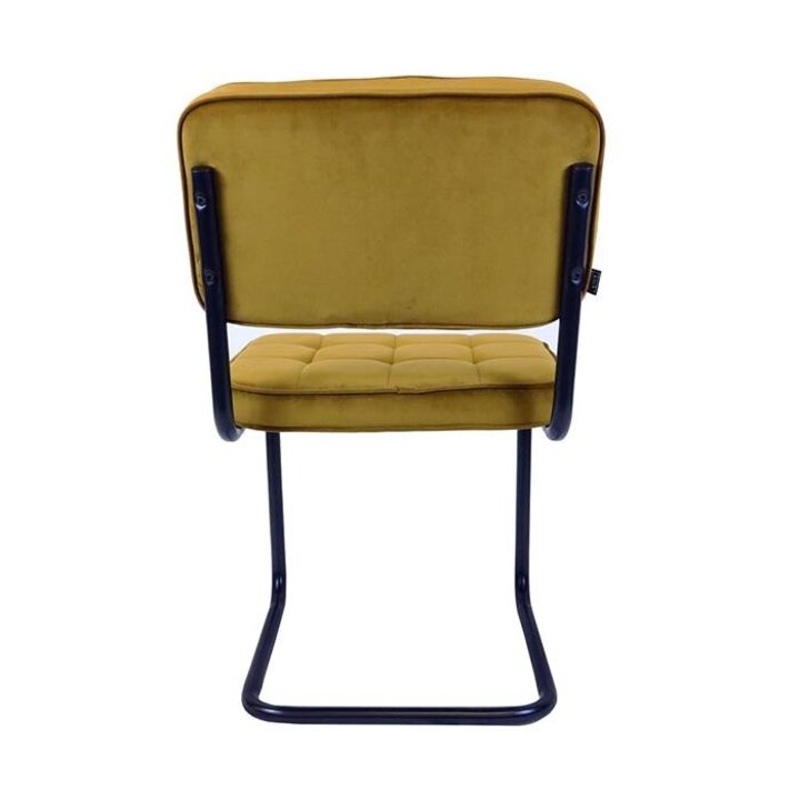 Samtstuhl - Ivy Gold/Ocker - 3