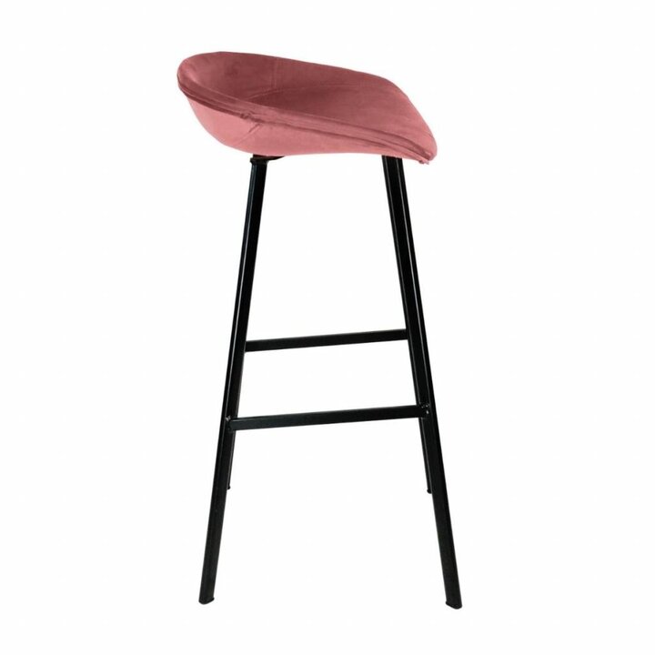 Barhocker Samt - Rosa - 2