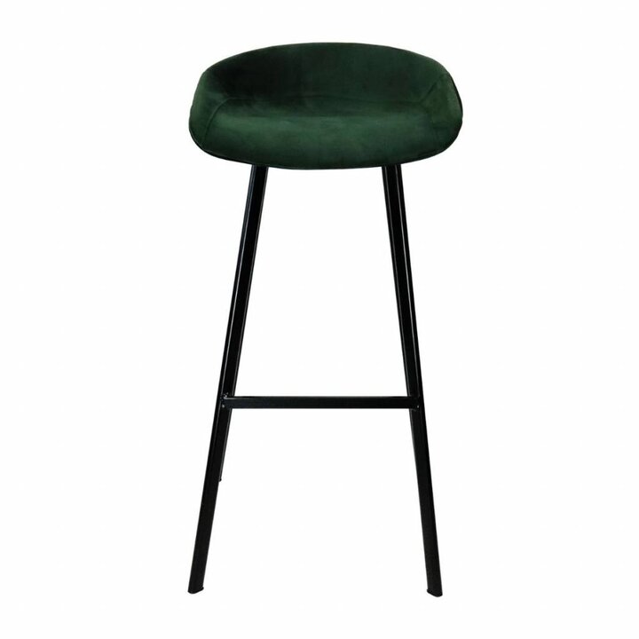 Barhocker Samt - Grün - 1