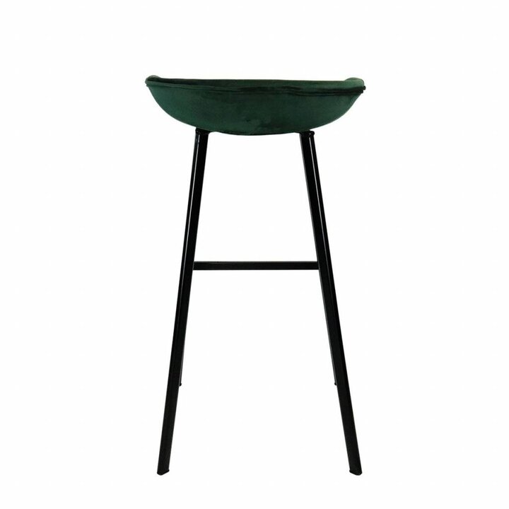 Barhocker Samt - Grün - 3