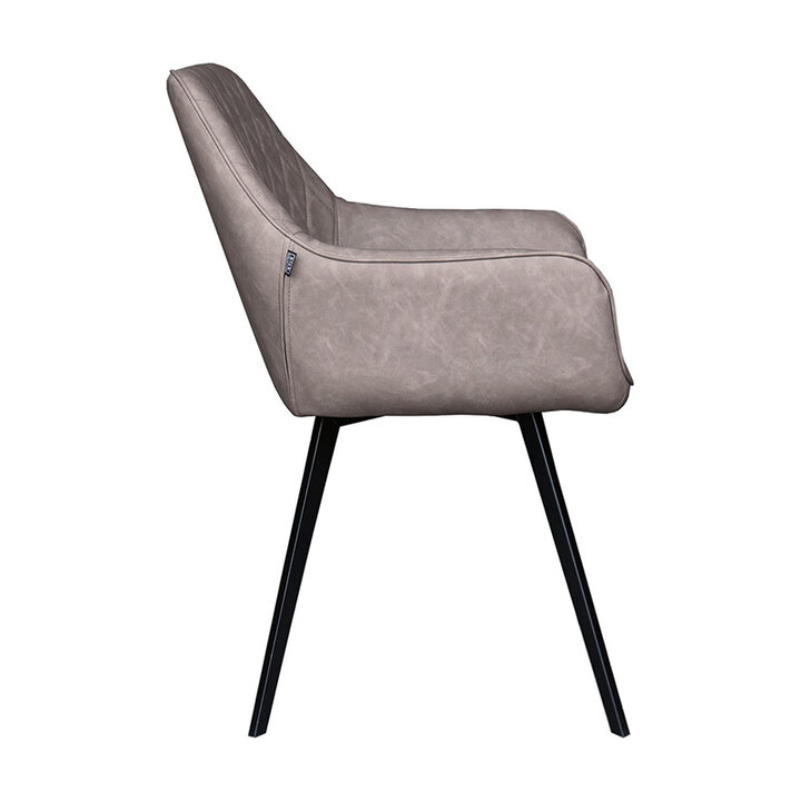 Esszimmerstuhl - Karl Grau/Beige - 1