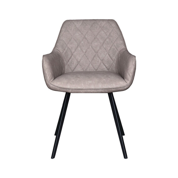 Esszimmerstuhl - Karl Grau/Beige - 2