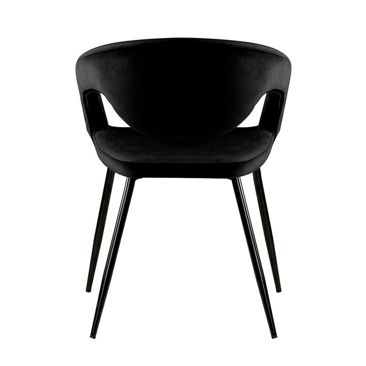 Velvet Esszimmerstuhl - Lenn Schwarz - 3