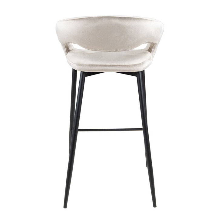Barhocker - Lenn Velvet Creme - 3