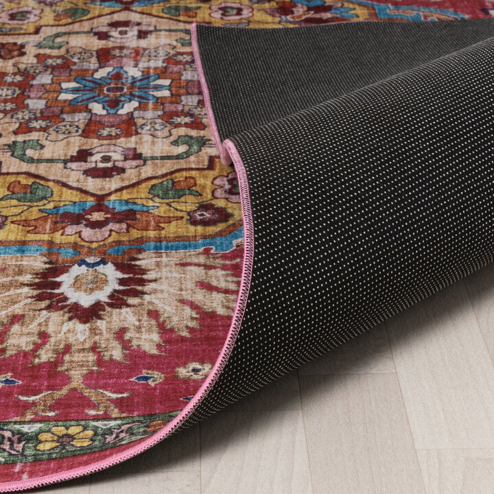 Orientteppich - Leyla Medaillon Bunt - 6