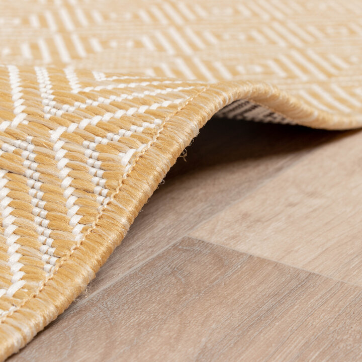 In- & Outdoor Teppich - Summer Tile Gelb - 7