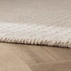 Handwebteppichs - Candice Grid Creme - thumbnail 5