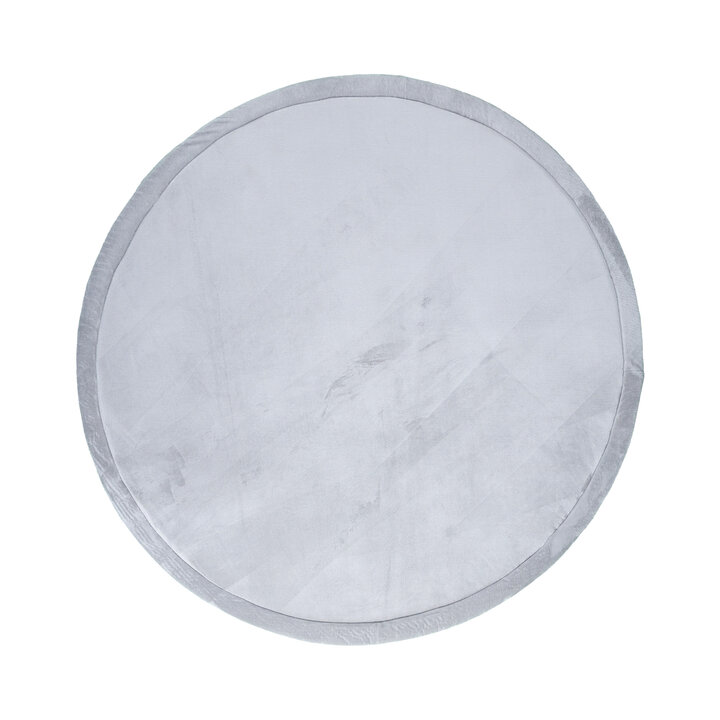Spielmatte Rund - Jip Grau - 1