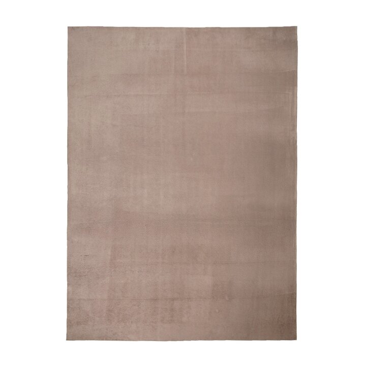 Flauschiger Teppich - Cozy Taupe - 1