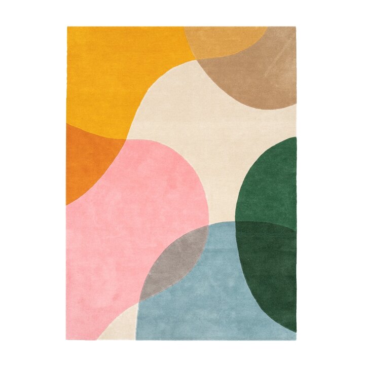 Wollteppich Abstrakt - Clarice Bunt - 1