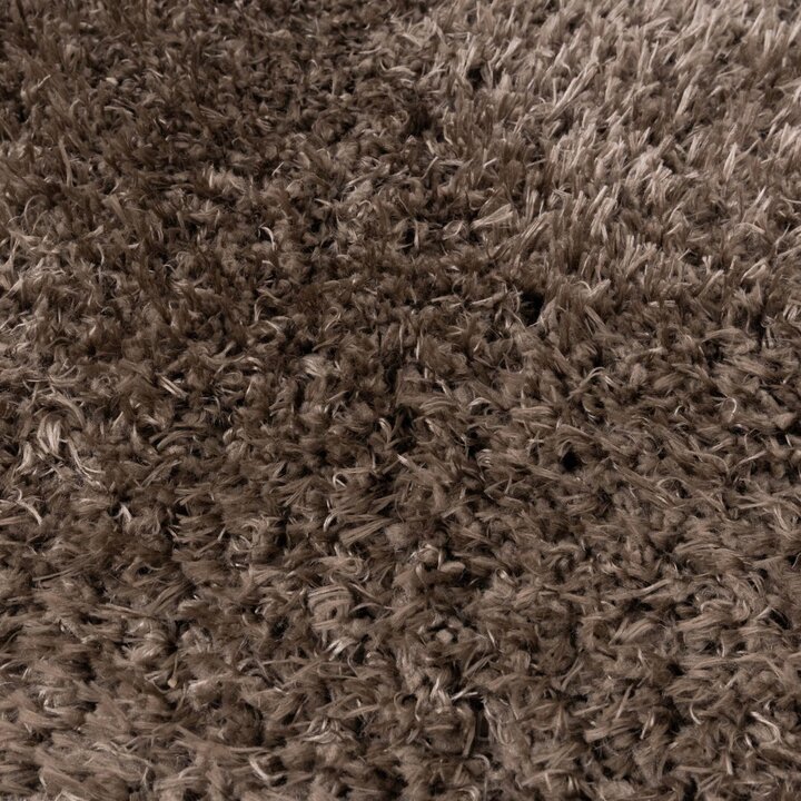Shaggy Teppich Oval - Blaze Taupe - 3