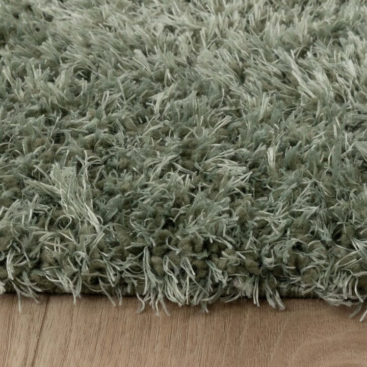Shaggy Teppich - Blaze Grün - 5
