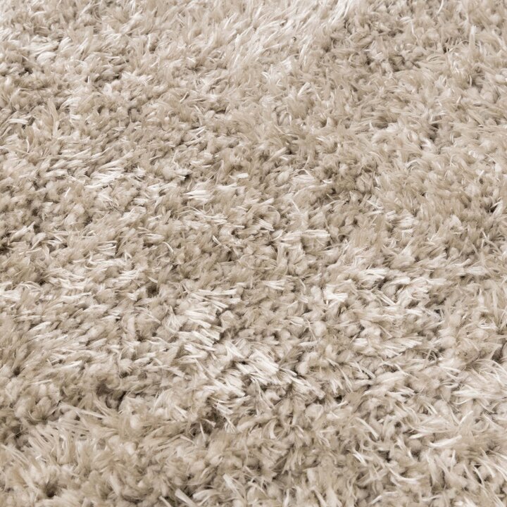 Shaggy Teppich Oval - Blaze Beige Grau - 3