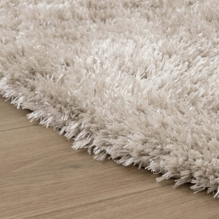 Shaggy Teppich Oval - Blaze Beige Grau - 5