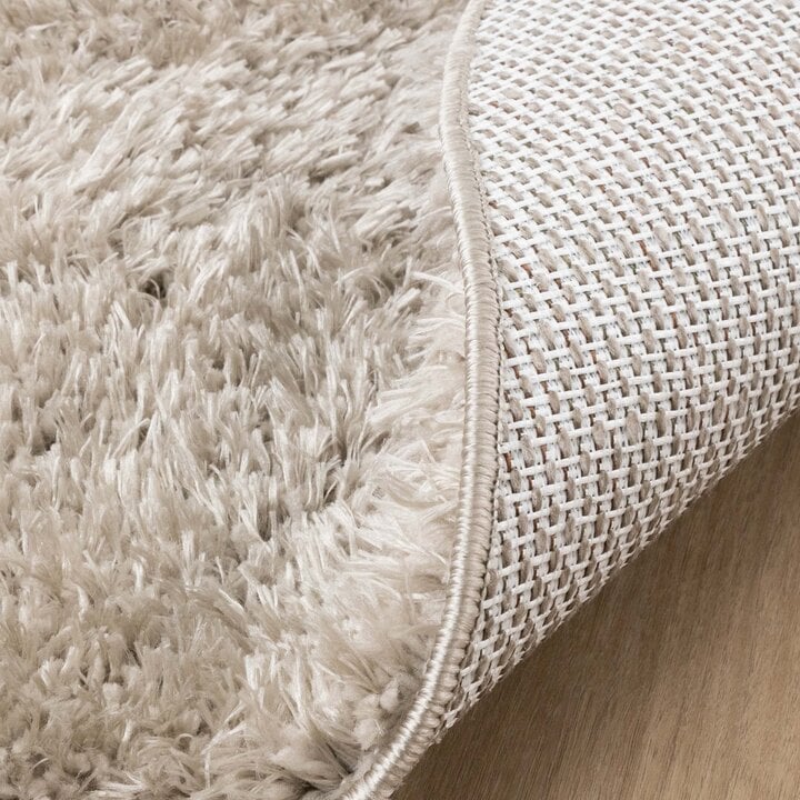 Shaggy Teppich Oval - Blaze Beige Grau - 6