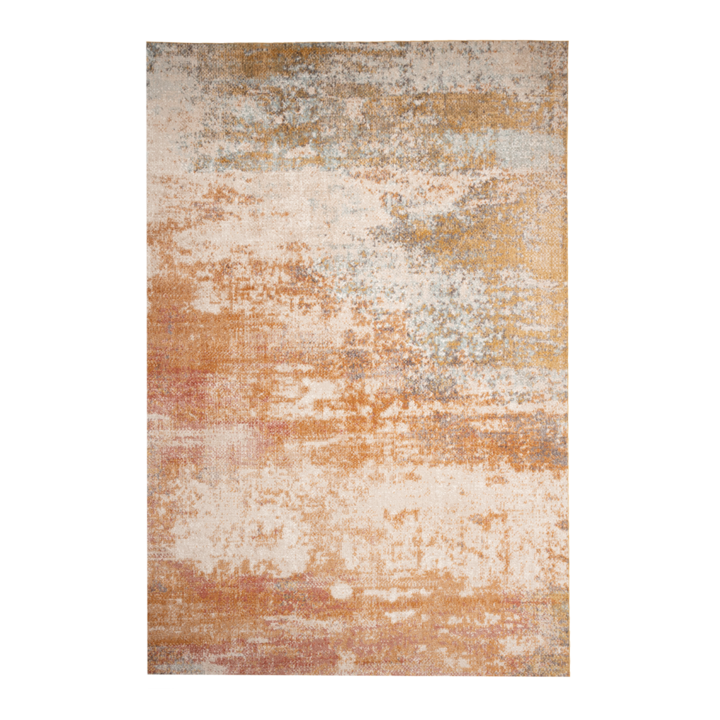 Moderner Teppich - Bush Ockergelb Terracotta - 1
