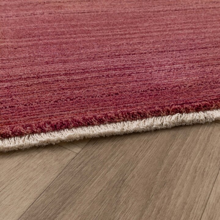 Nachhaltiger Teppich - Kaia Rot - 5