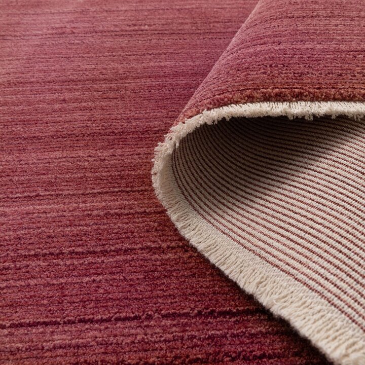 Nachhaltiger Teppich - Kaia Rot - 6