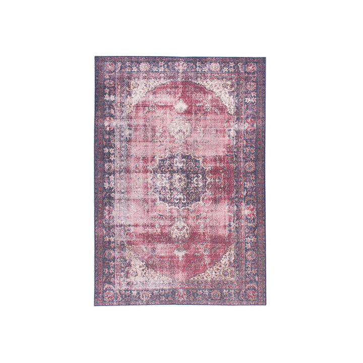 Teppich Vintage - Estate Medaillon Bordeaux Rot - 1
