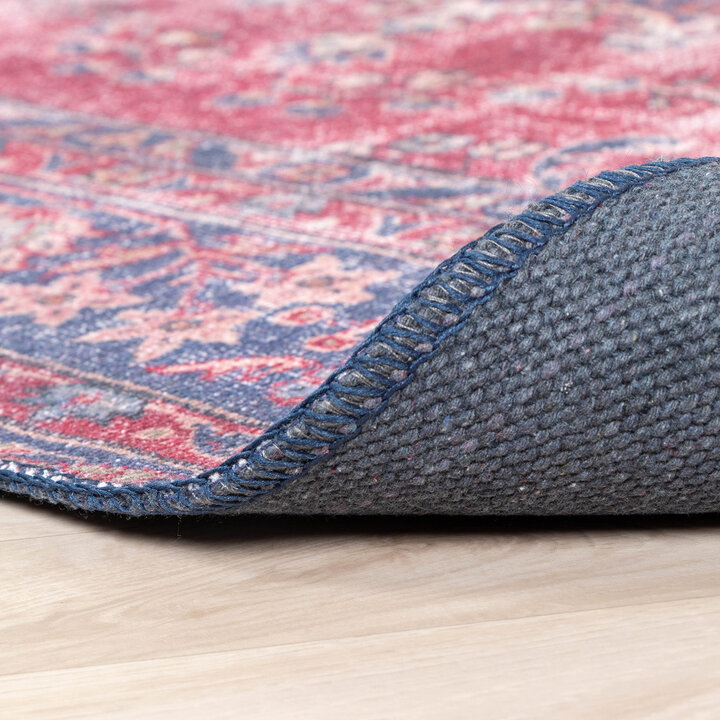 Teppich Vintage - Estate Medaillon Bordeaux Rot - 6