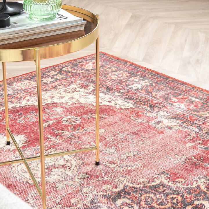 Teppich Vintage - Estate Medaillon Rot - 4