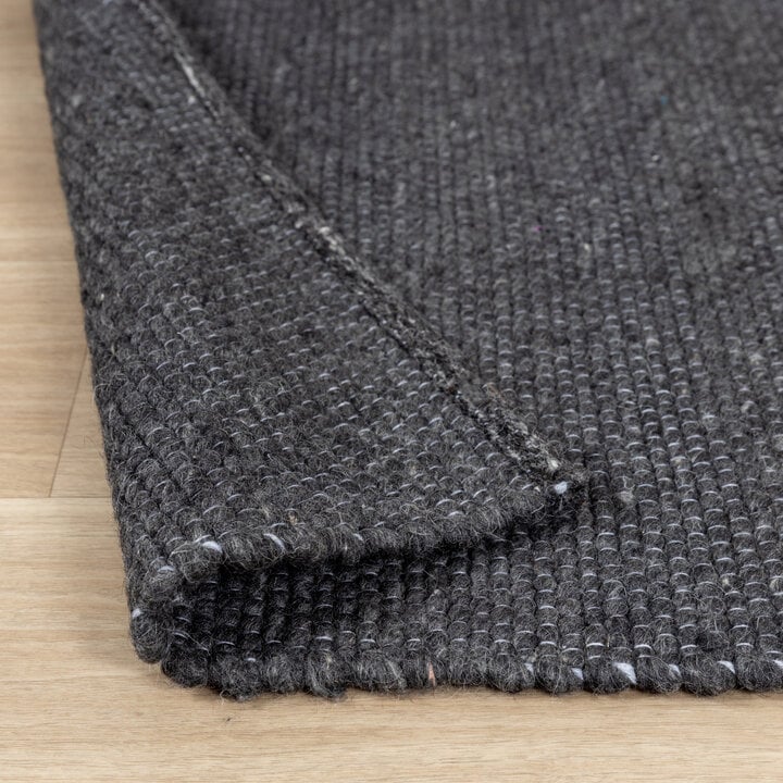 Wollteppich - Wise Anthrazit 614 - 6