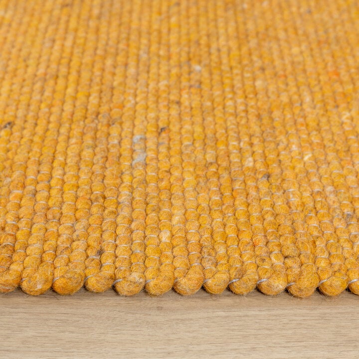Wollteppich - Wise Gelb Orange 378 - 5