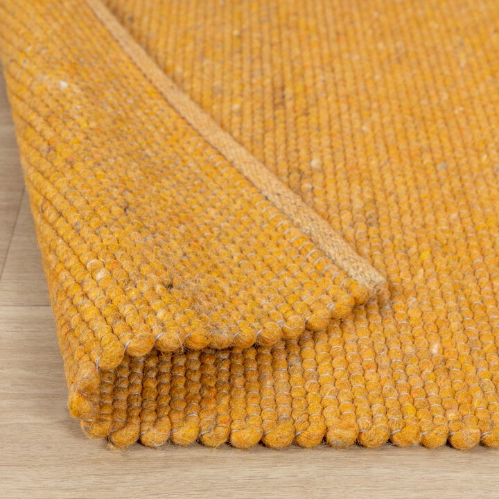 Wollteppich - Wise Gelb Orange 378 - 6