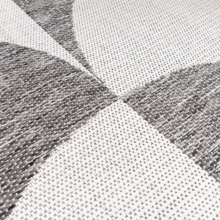 In- & Outdoor Teppich - Summer Shapes Grau - 3