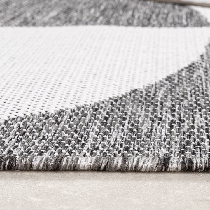 In- & Outdoor Teppich - Summer Shapes Grau - 5