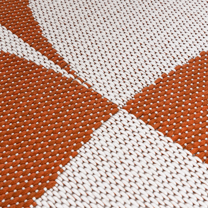 In- & Outdoor Teppich - Summer Shapes Terracotta - 3