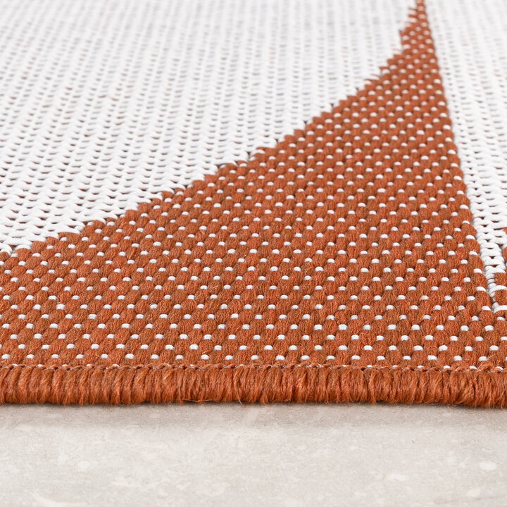 In- & Outdoor Teppich - Summer Shapes Terracotta - 5