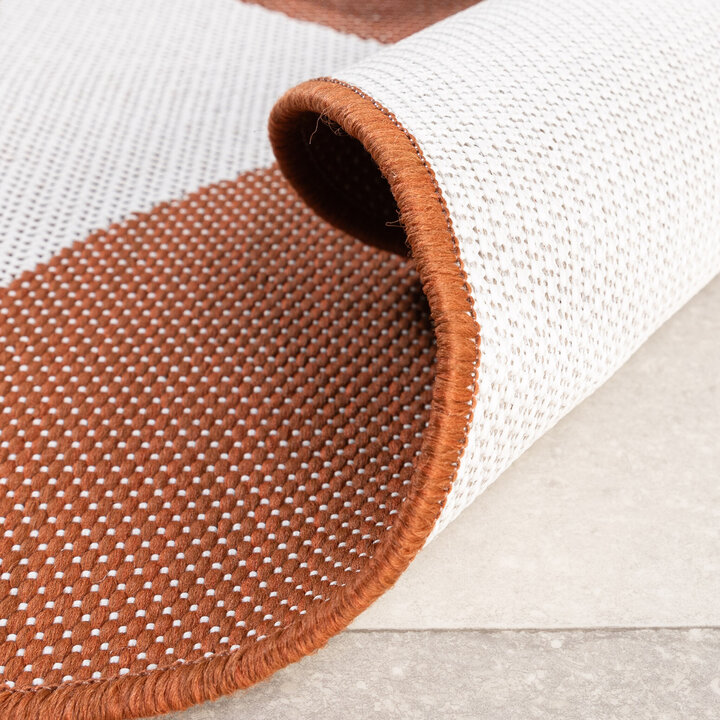 In- & Outdoor Teppich - Summer Shapes Terracotta - 6