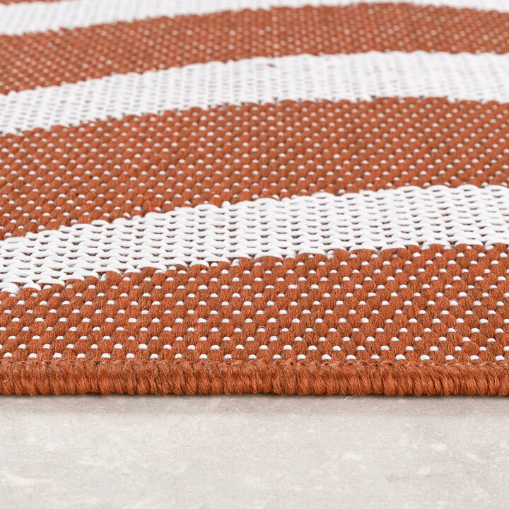 In- & Outdoor Teppich - Summer Waves Terracotta - 5