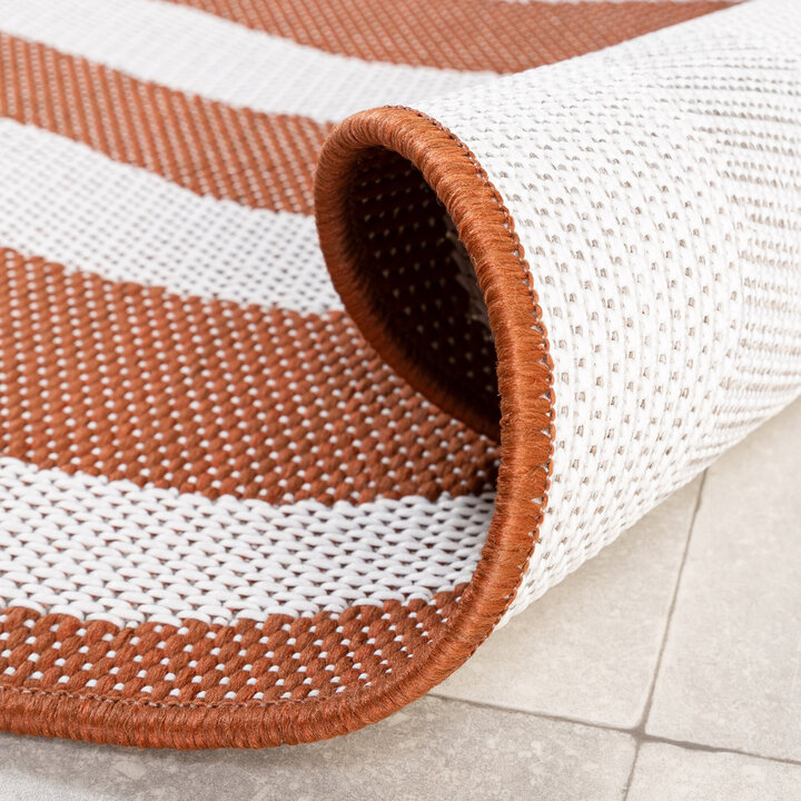 In- & Outdoor Teppich - Summer Waves Terracotta - 6