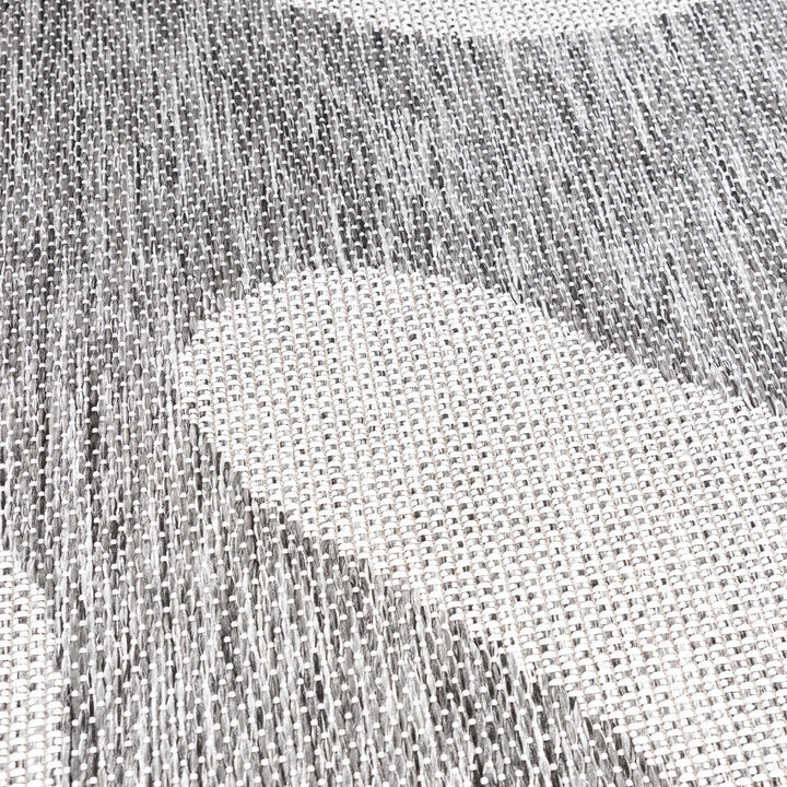 In- & Outdoor Teppich - Summer Swirl Grau - 3