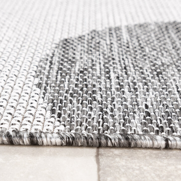 In- & Outdoor Teppich - Summer Swirl Grau - 5