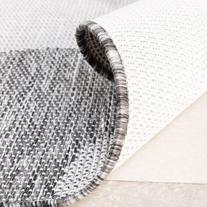 In- & Outdoor Teppich - Summer Swirl Grau - 6