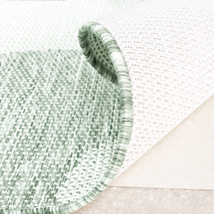 In- & Outdoor Teppich - Summer Swirl Grün - 6