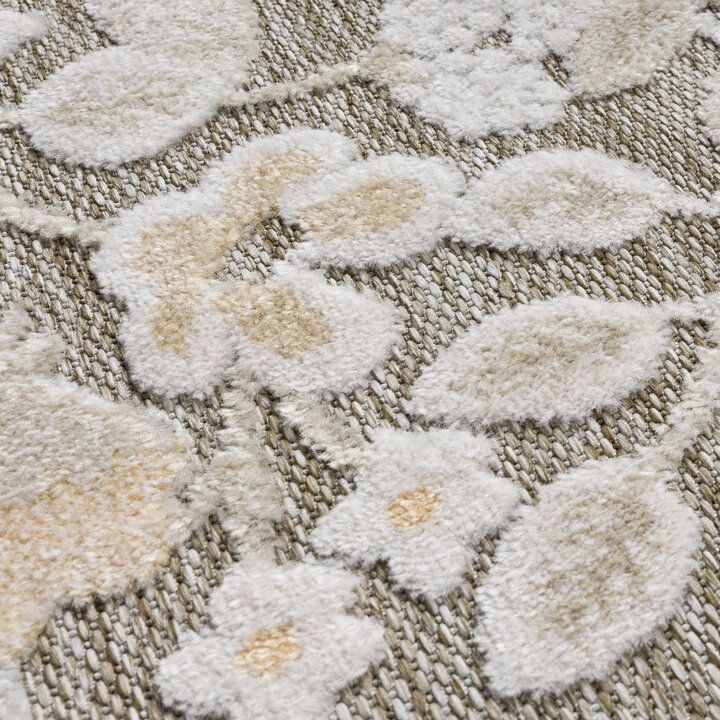 In - & Outdoorteppich - Bloom Oriental Taupe - 3