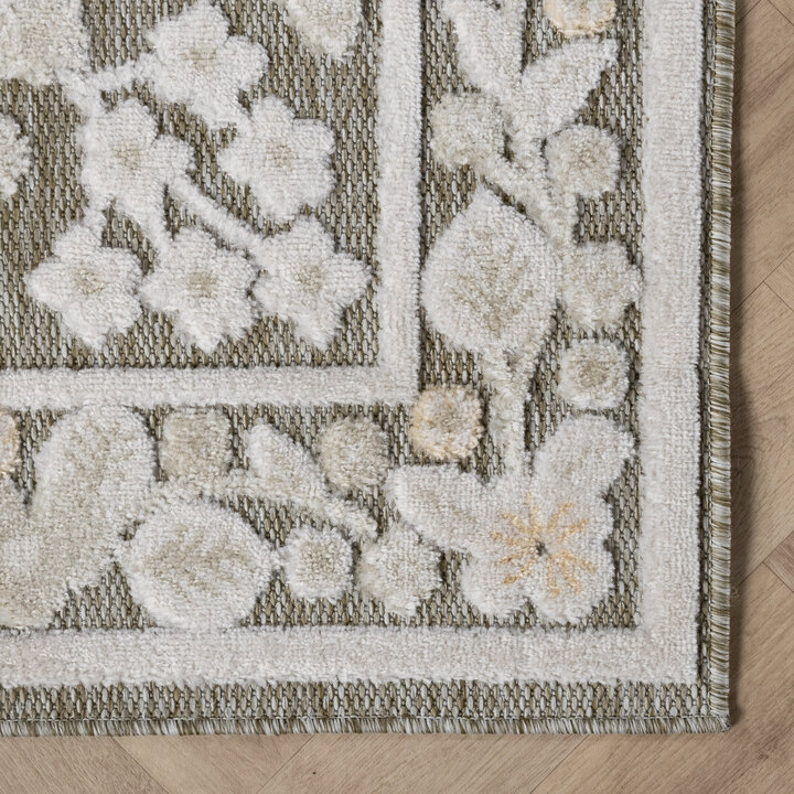 In - & Outdoorteppich - Bloom Oriental Taupe - 4